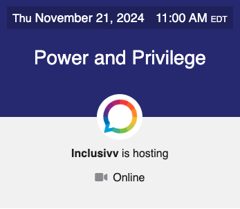 Inclusive Leadership Journey.- Power & Privilege